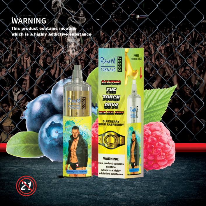 Tornado Vape Preis | RandM Tornado 00P2108 10000 Airflow Control Vape-Gerät 1St Erdbeerwassermelone